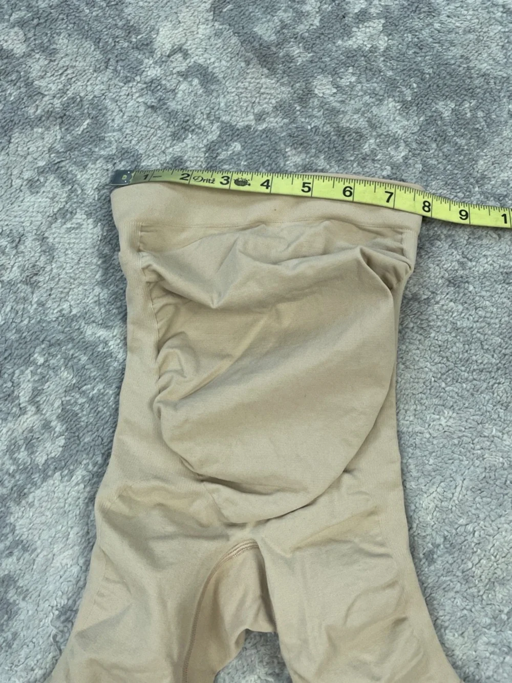 New Skims Maternity Sculpting Shorts Mid Thigh Shapewear Beige Nude Sz XXS XS